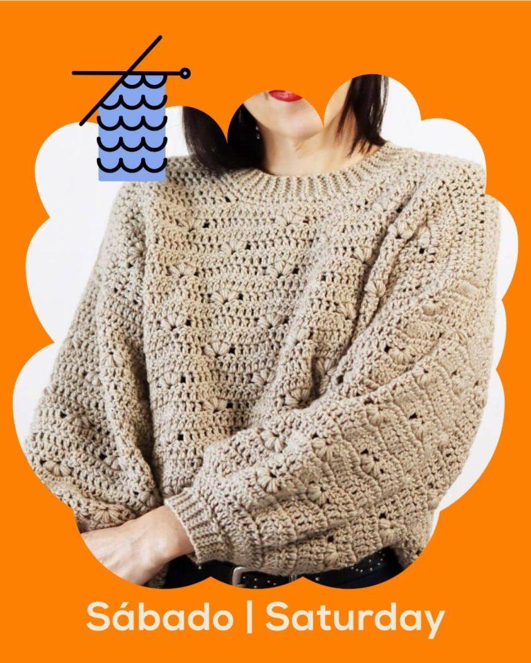 Showroom Crochet | Desentrañando la creación de un jersey de crochet moderno